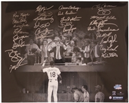 1986 Mets Team-Signed 20 x 16 Photo -- With Steiner COA